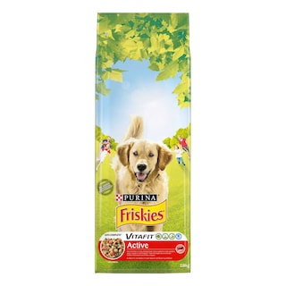 Purina | Friskies | Purina | Friskies | Aliment chien | Adulte | Active | Riche en Viandes 