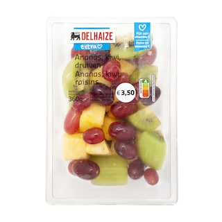 Delhaize | Mix Ananas kiwi druif 
