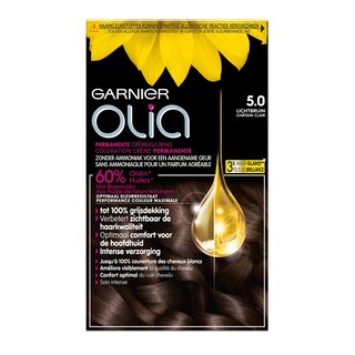 Olia | Coloration crème permanente|5.0|Châtain 1 pc