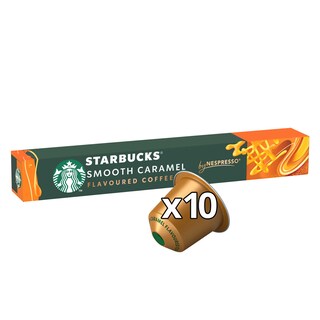 Starbucks | Koffie Smooth Caramel | 10 capsules 51 gr