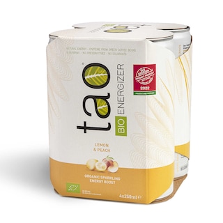 Tao | Tea energizer | Citron Pêche | Bio | Pet 