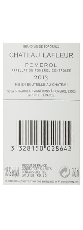 France - Frankrijk | Bordeaux Pomerol | Château Lafleur Caisse Bois 2013 Rouge 
