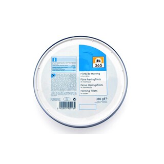 365 | Delhaize | Haringfilets | Roomsaus 