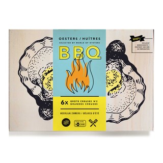 Fancy Brand | World of Oysters | 6 ST BBQ/Grill oesters 