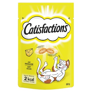 Catisfactions | Snacks chat | Friandises | Fromage 60 gr