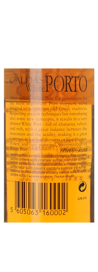 Caldas | WHITE PORTO - 50CL 