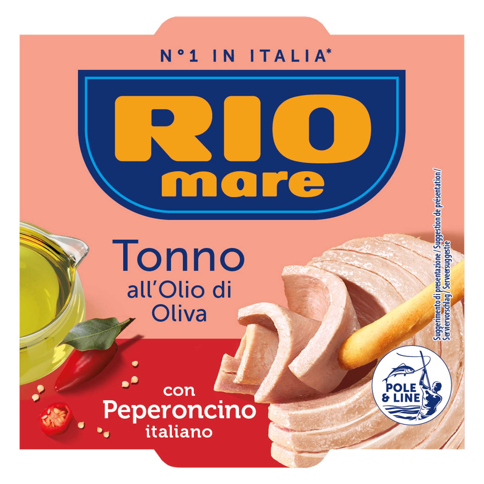 Rio Mare Tonijn | Olijfolie | Chilipeper