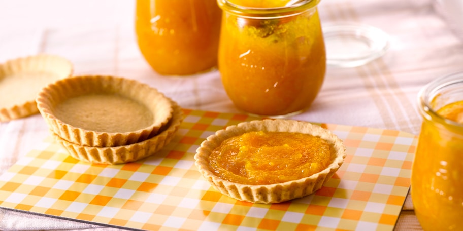 Marmelade van pompoen met sinaasappel en vanille
