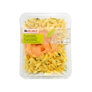 Delhaize | Tagliatelle | Crevettes tigrées 