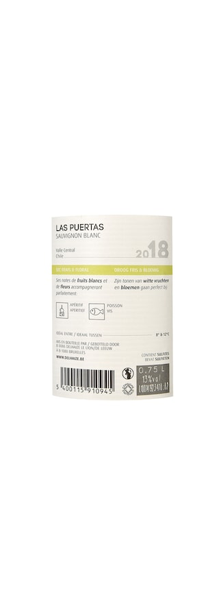 Chili | Central Valley | Las Puertas Sauvignon 2018 