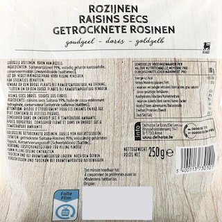 Delhaize | Rozijnen | Gold 