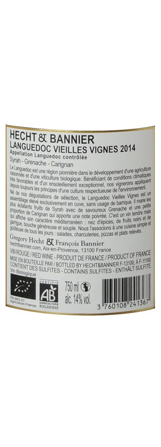 France - Frankrijk | Midi - Coteaux du Languedoc | H&B Selection Languedoc 14 Rouge| Bio 