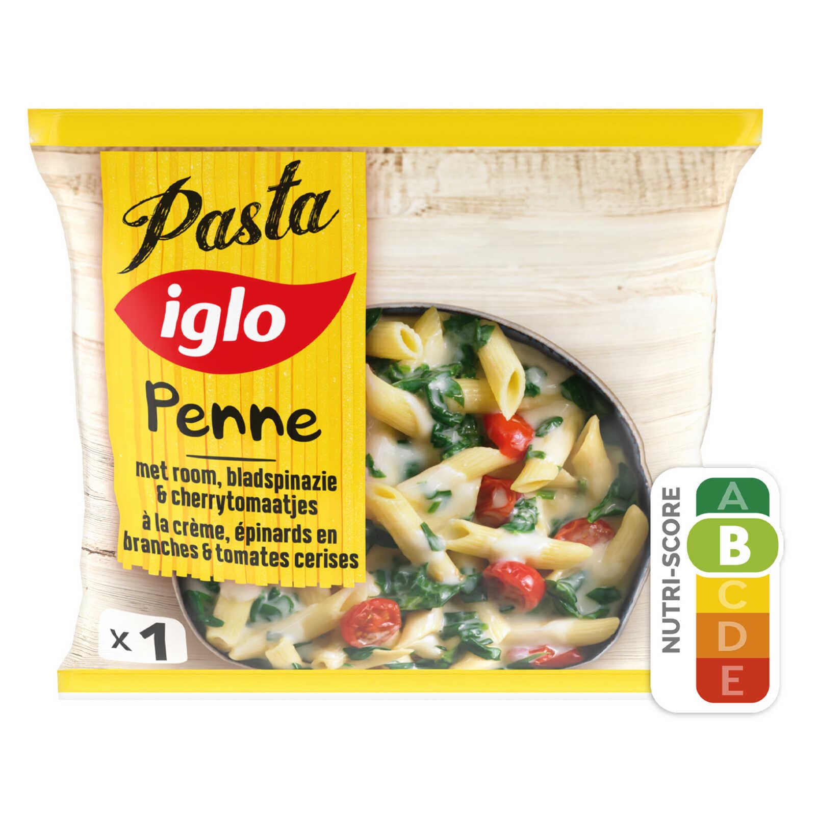 Iglo Penne | Spinazie | Tomaat