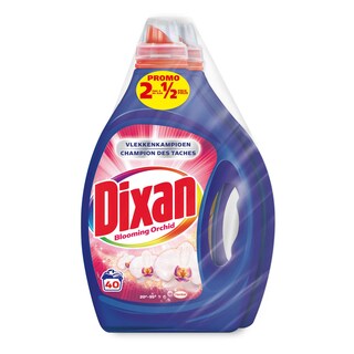 Dixan | Lessive | Gel | Fleur d'Orchidée | 2L | 2ème à 1/2 prix 