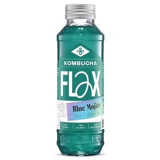 Flax | Kombucha mocktail | Blue mojito