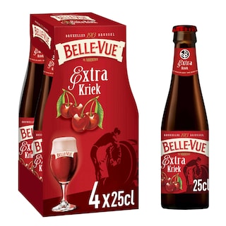 Belle-Vue | Bière fruitée |Extra kriek|4,3% alc | Bouteille 