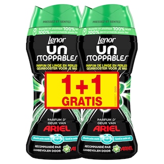 Lenor | Un Stoppables | Parfum kralen | Was | Boost Ariel | 15DS | 1+1 