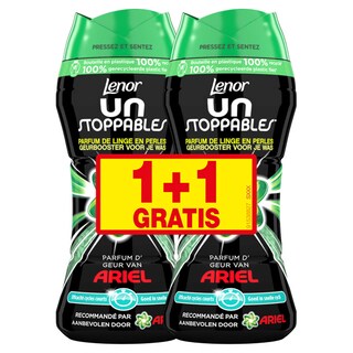 Lenor | Un Stoppables | Parfum kralen | Was | Boost Ariel | 15DS | 1+1 