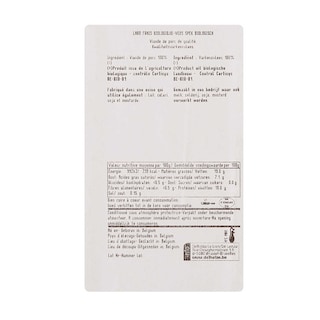 Delhaize | Bio | Vers spek | Bio 