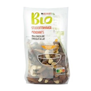 Delhaize | Bio | Studentenhaver | Melkchocolade | Bio 