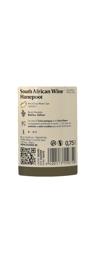 Delhaize | South African Wine | Hanepoot 