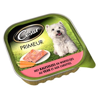 Cesar | Hondenvoeding | Terrine | Kalf-Wortel 