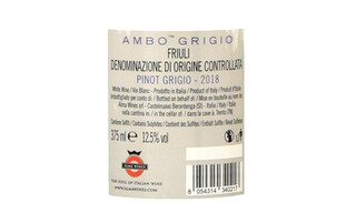 Italie - Italië | Friuli D.O.C. | Ambo Pinot Grigio 2018 