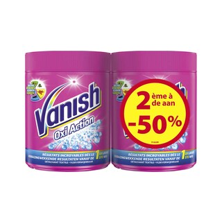 Vanish | Oxi Action | Poeder | Treat&Go | 2de Halve Prijs 
