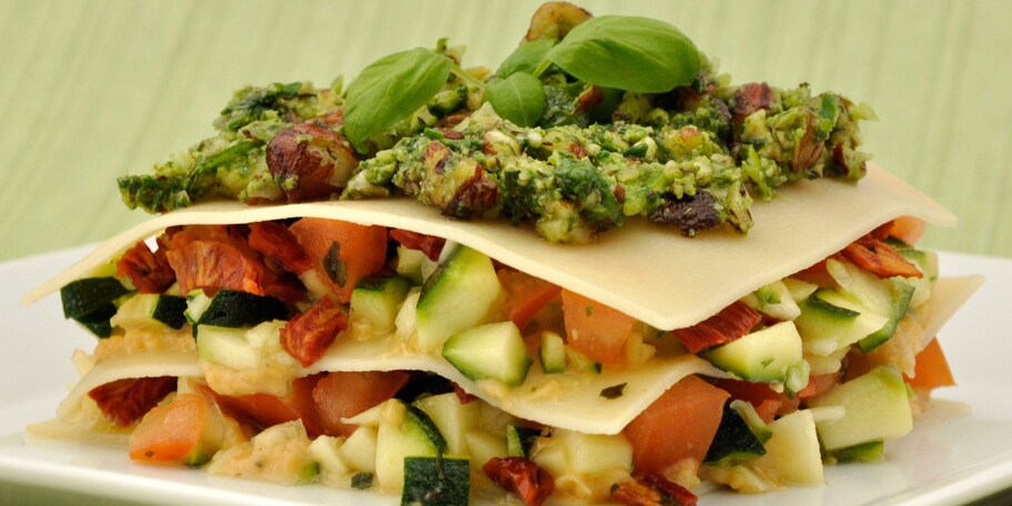 Zomerse lasagne