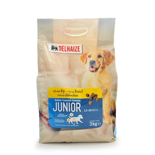 Delhaize | Aliment chien | Junior | Poulet 
