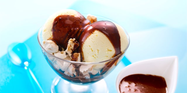 Coupes Sundae au nougat