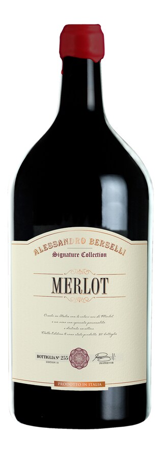 Italie -- Italië | Piemonte - Lombardia - Puglia | Berselli Signature merlot 18 rouge 