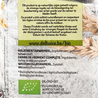 Delhaize | Farine | Froment | Complet | Bio 1 kg