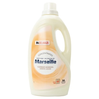 Delhaize | Wasmiddel | Vloeibaar | Marseille | 1,98L | 36DS 