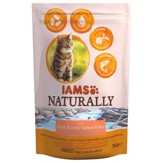 Iams | Naturally | Kattenvoer | Zalm | Natuur 
