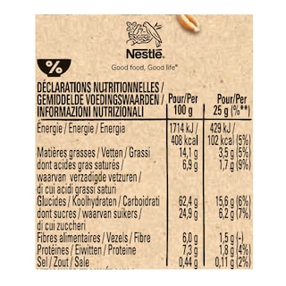 Nestlé | Nesquik | Barres de céréales | Chocolat-Lait | 1+1 gratuit 