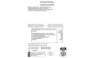 Delhaize | Bio | Bouten | Kip | Bio 