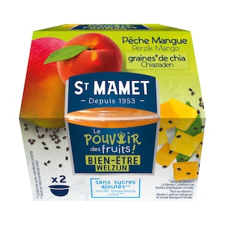 Saint Mamet | Le Pouvoir des Fruits | Fruits | Pêche | Mangue | Graines de Chia 