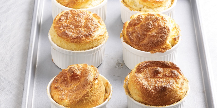 Soufflé classique au gruyère