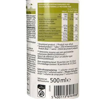 Delhaize | Bio | Siroop | Grenadine | Bio 50 cl