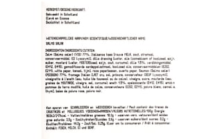 Delhaize | Carpaccio saumon | Ecosse | Prêt à manger 