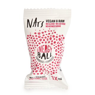 Nats | Boules énergétiques | Framboise 