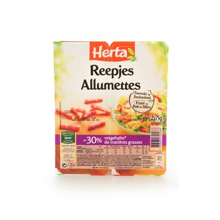 Herta | Allumettes de lardons fumés  | -30% mg 