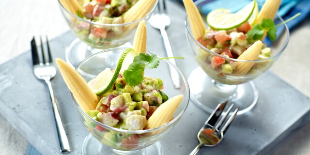 Poonfilets in limoenmarinade