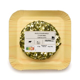 Delhaize | Couronne fromage frais | Ciboulette +/- 125 gr