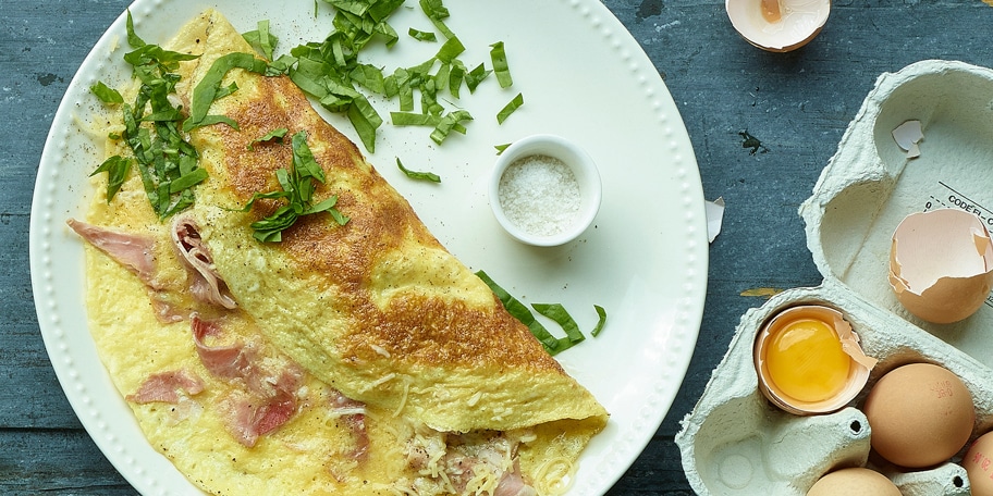 Omelet ham/kaas