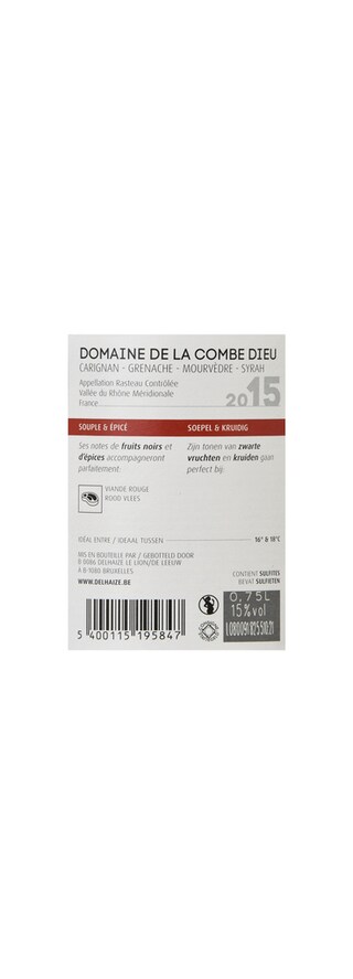 France - Frankrijk | Rhône - Rasteau | Domaine de la Combe Dieu Rouge 
