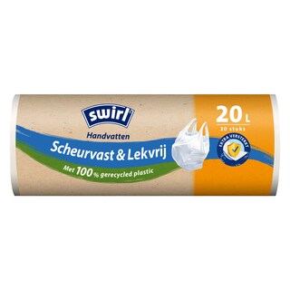 Swirl | Pedaalemmerzak | Scheurvast & Lekvrij Handvat | 20st | 20L 