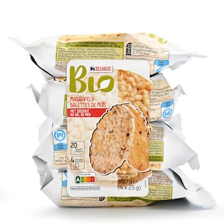 Delhaize | Galette de riz | Sel de mer | Bio 
