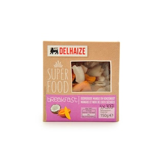 Delhaize | Mix Gedroogde Mango en Kokosnoot | Superfood 